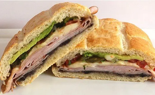 Ham and Cheese Torta Ham and Cheese Torta