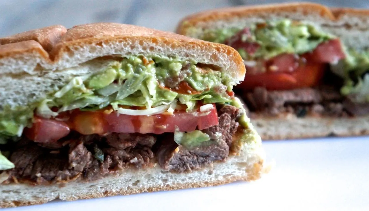 Carne Asada Torta Carne Asada Torta