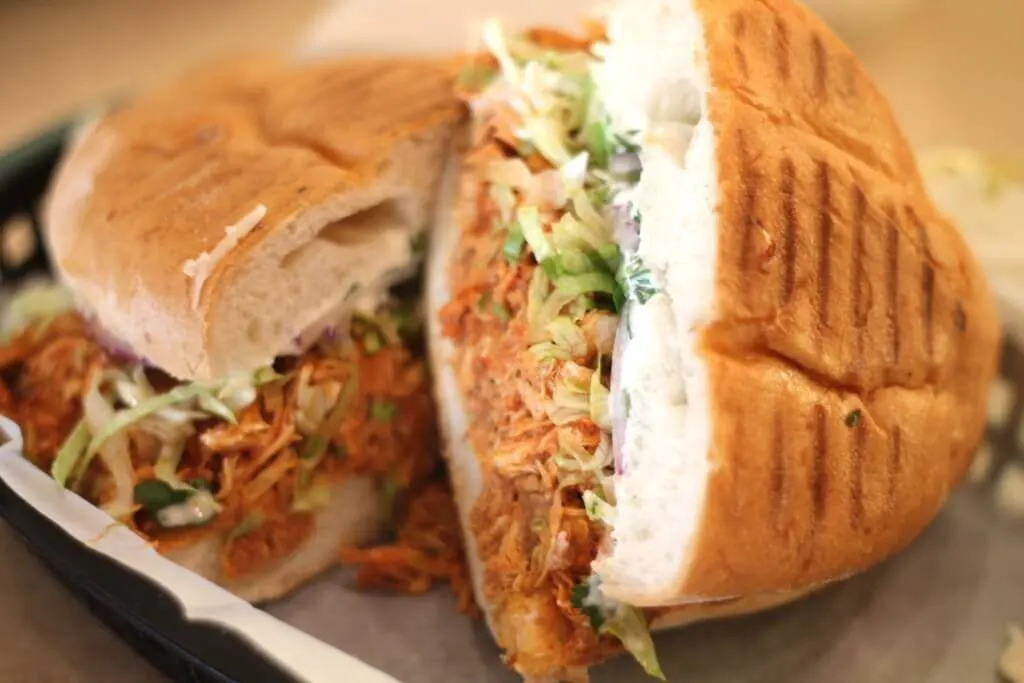 Chicken Tinga Torta Chicken Tinga Torta