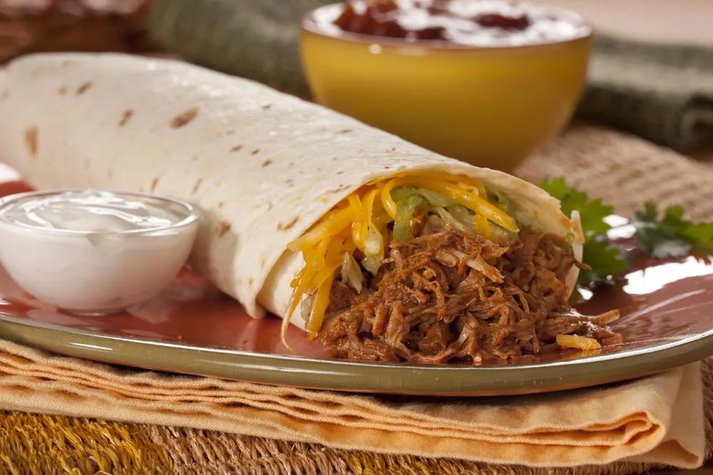 Pork Carnitas Burrito