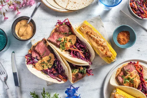 Chipotle Steak Taco Plate