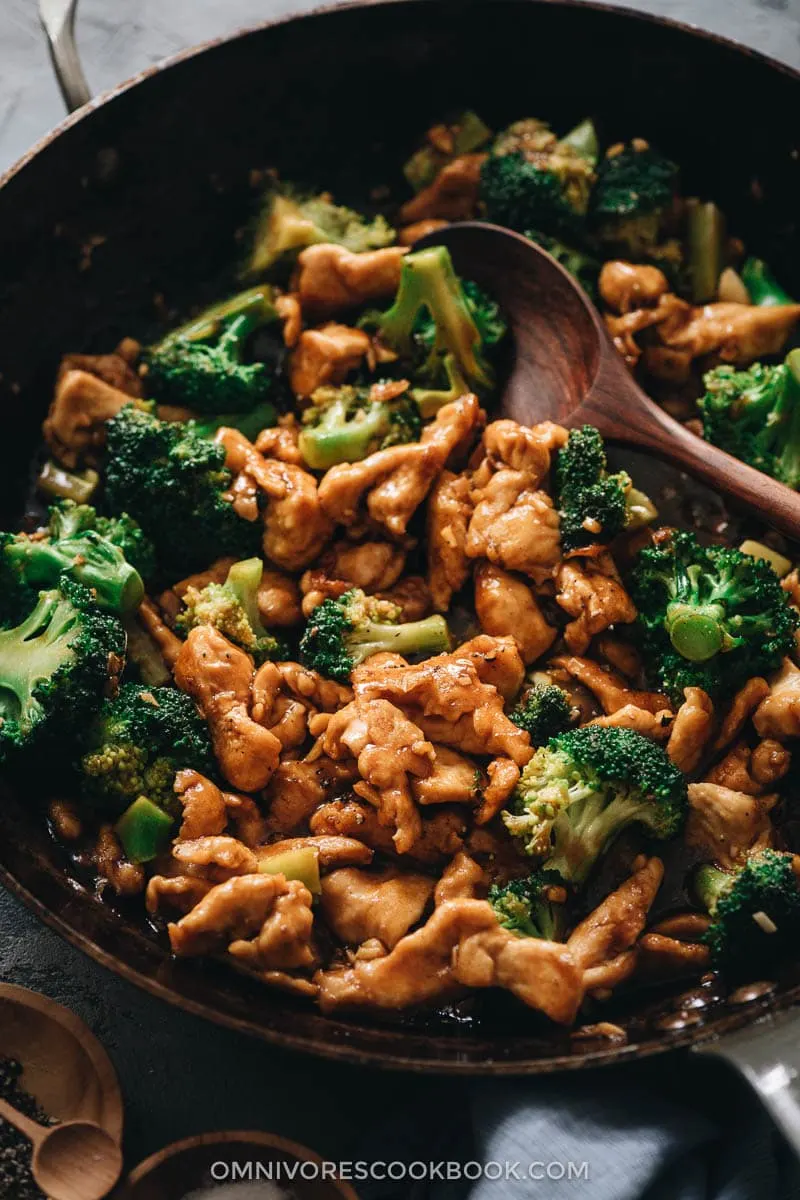 Gluten-Free Chicken Broccoli (No Oyster Sauce) with Brown Rice & Sauteed Vegetables