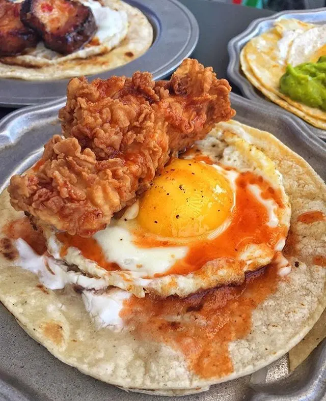 Boxed Pollo Fried Egg Taco Nicks Way (Dairy-Free)
