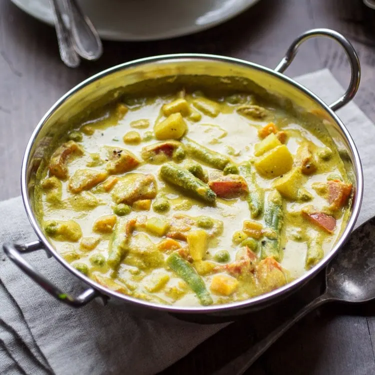 Mixed Vegetable Korma Mixed Vegetable Korma