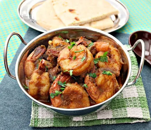 Shrimp Masala with Basmati Rice and Gobi Shrimp Masala with Basmati Rice and Gobi