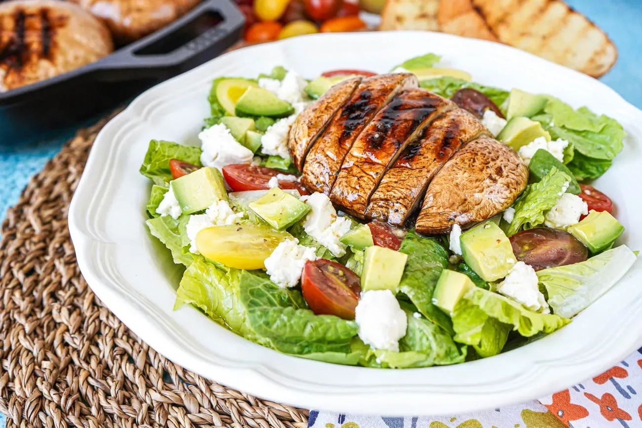 BBQ Portobello Entree Salad
