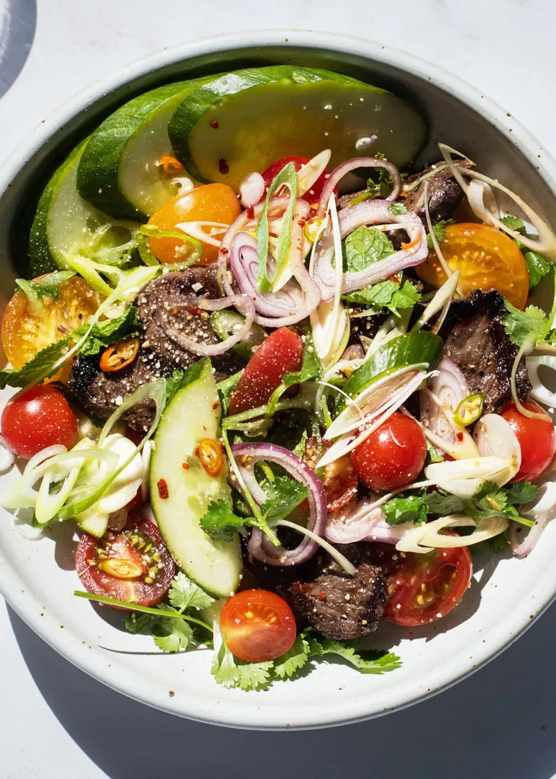 Allergen Free Beef Salad Bowl Allergen Free Beef Salad Bowl