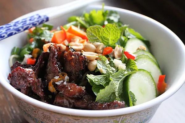 Grilled Pork Salad Bowl Grilled Pork Salad Bowl