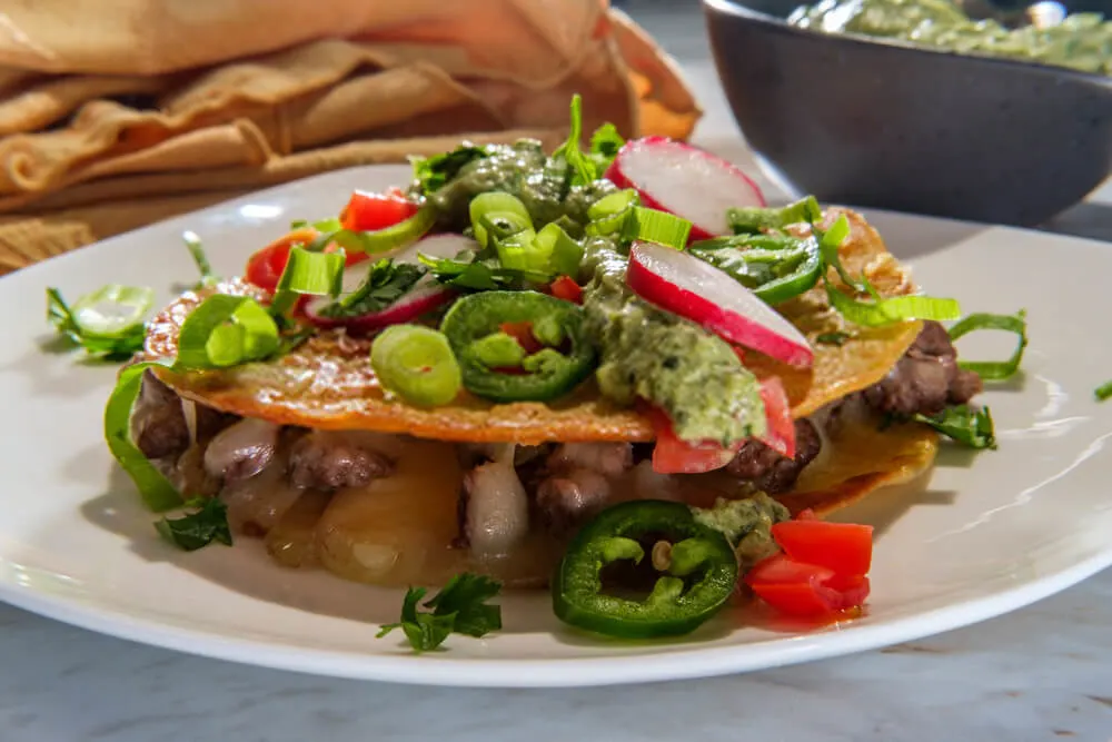 Four Beef Mulita Set Four Beef Mulita Set