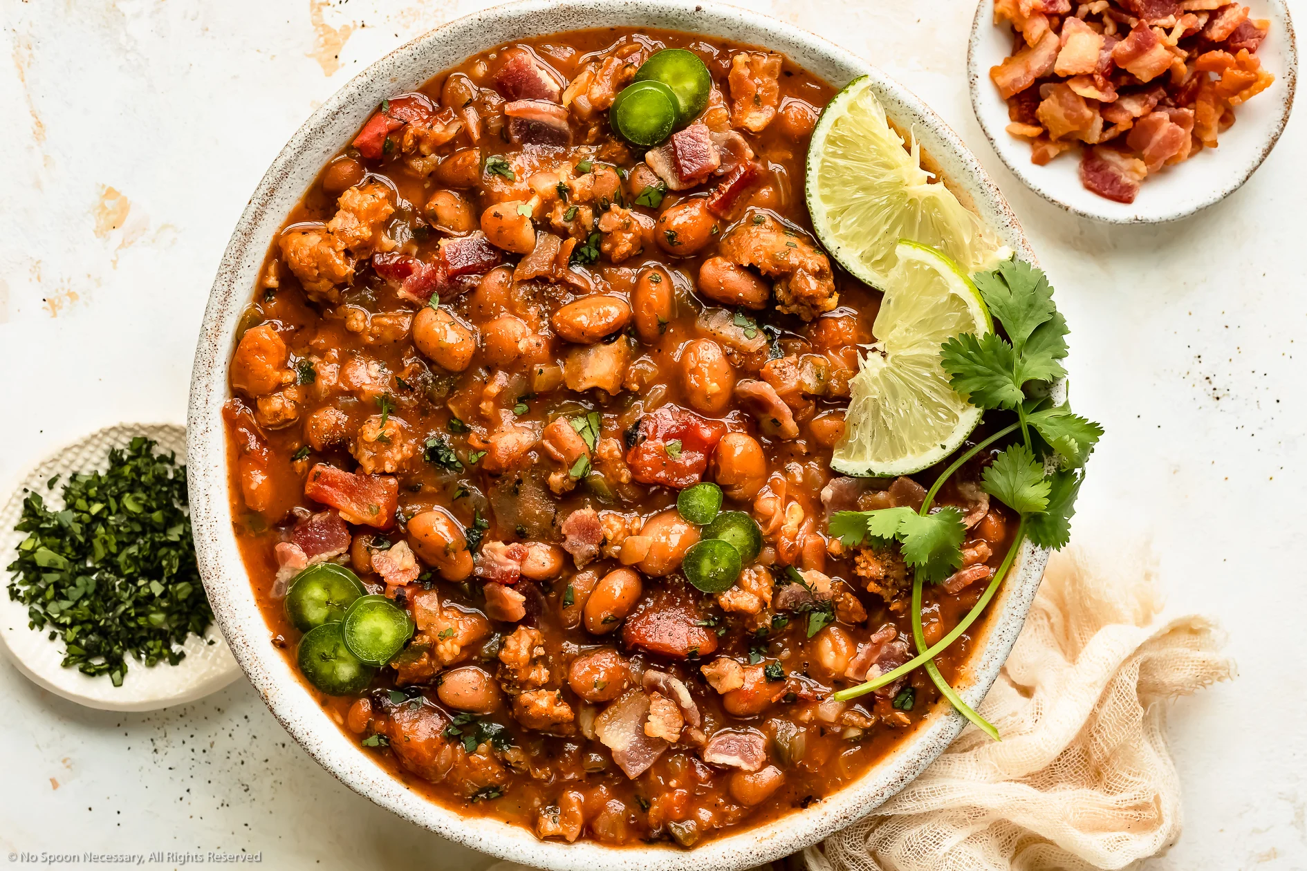 Pinto Beans Platter
