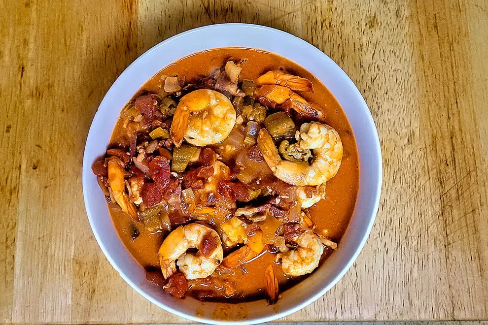 Tasso Ham Shrimp Gumbo