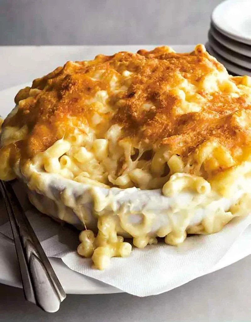 Mac n Cheese Gratin