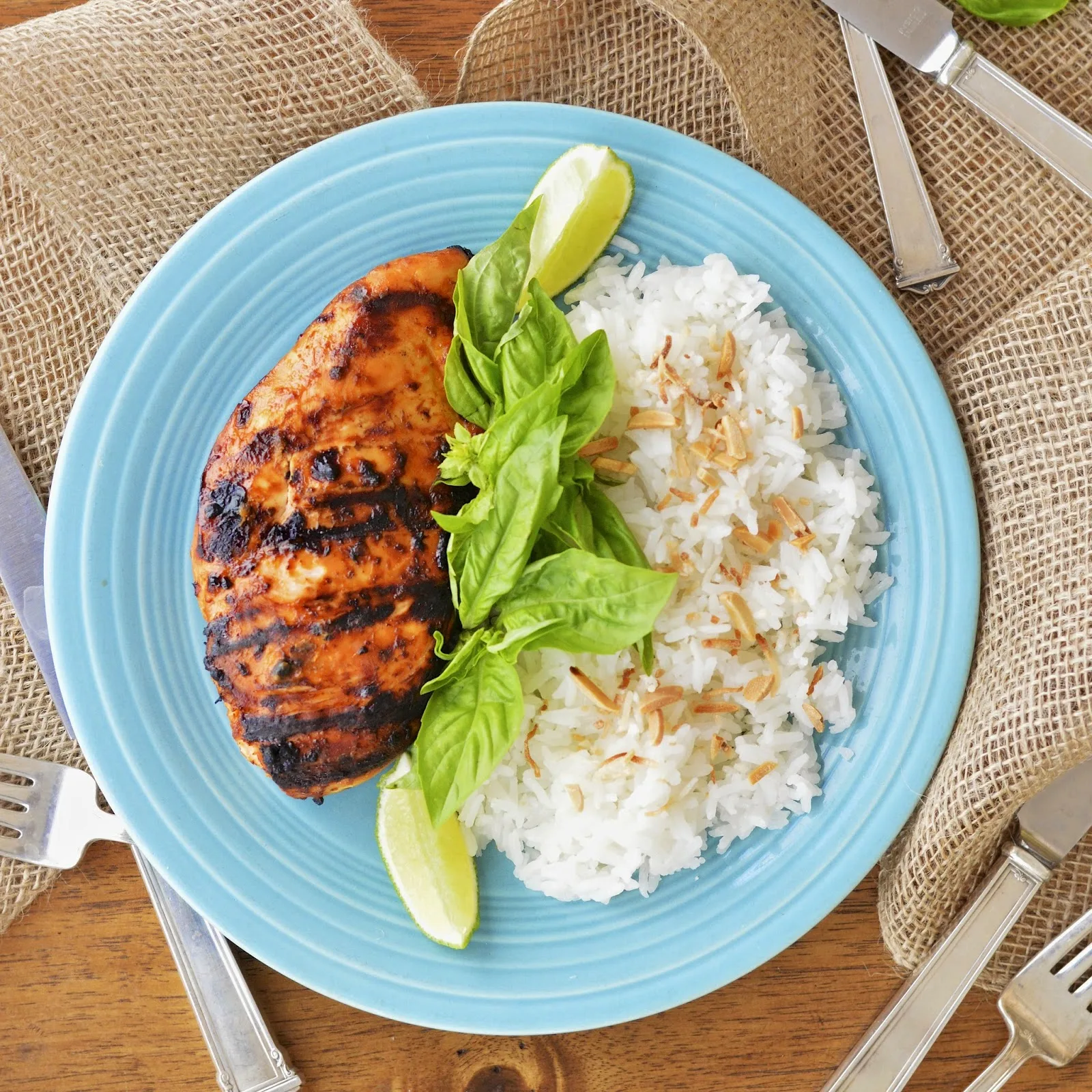 Allergen-Free Grilled Chicken with Jasmine Rice Box