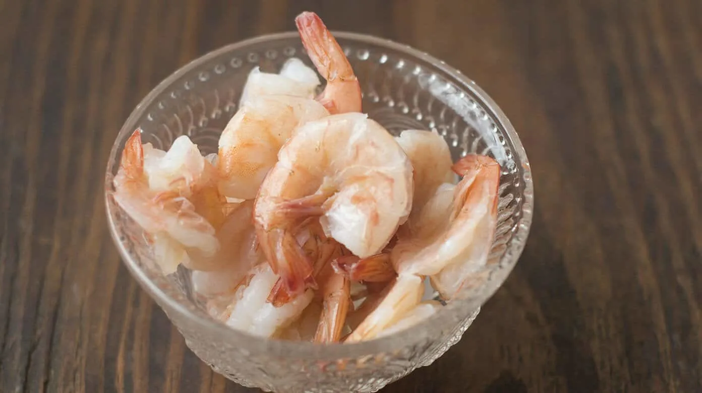 Poached Shrimp
