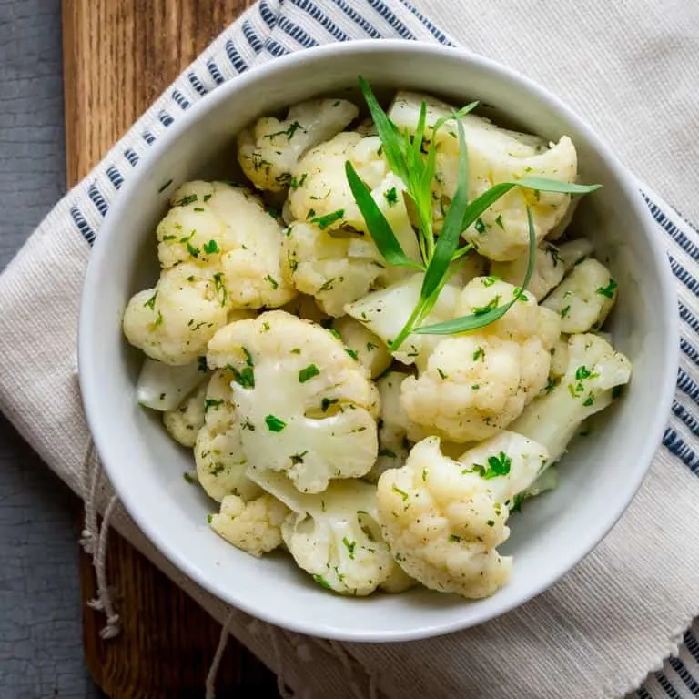 Steamed Cauliflower