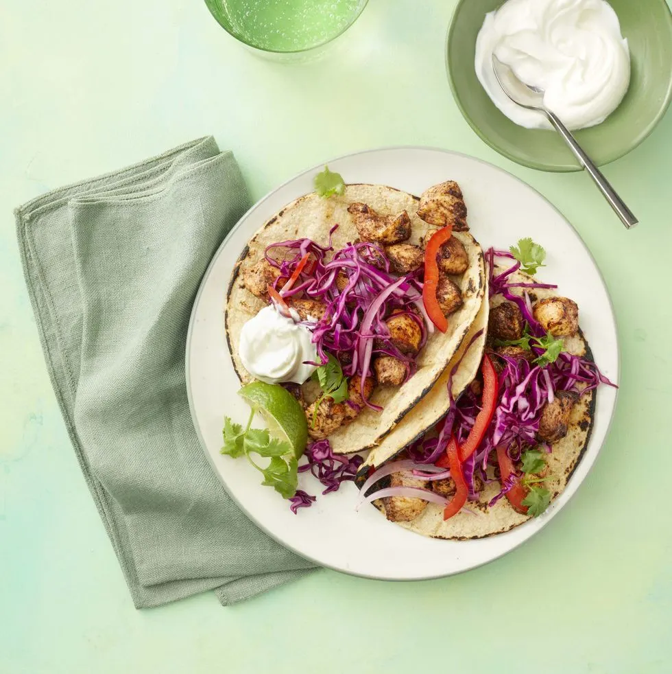 Chicken Mole Taco Meal