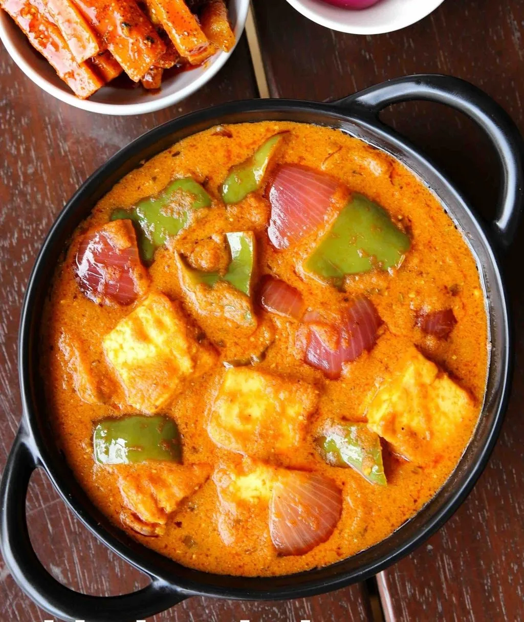 Paneer Simla Mirch with Rice, Naan and Dal Tadka Paneer Simla Mirch with Rice, Naan and Dal Tadka