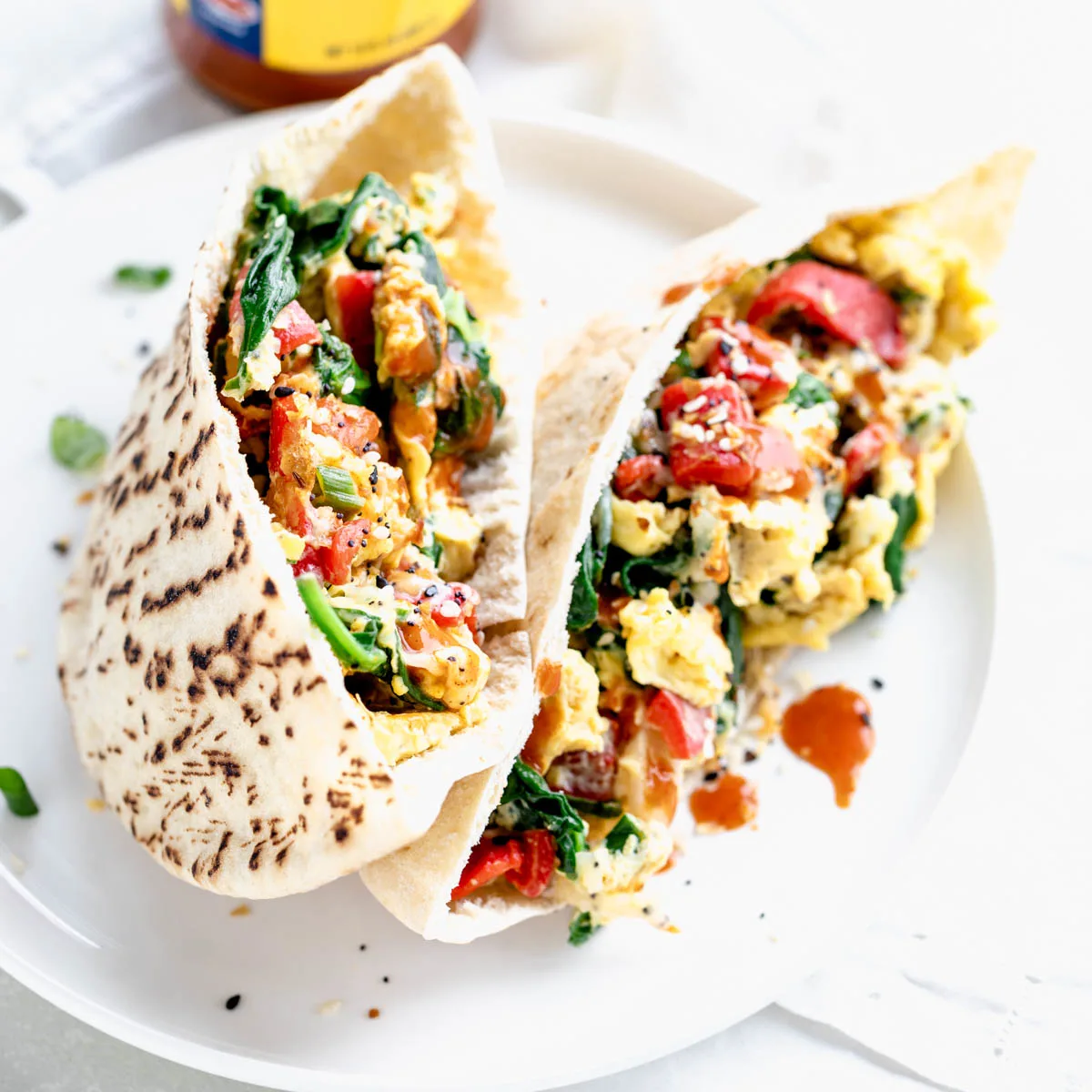 Breakfast Organic Free Range Egg , Pita Bread Pocket Breakfast Organic Free Range Egg , Pita Bread Pocket