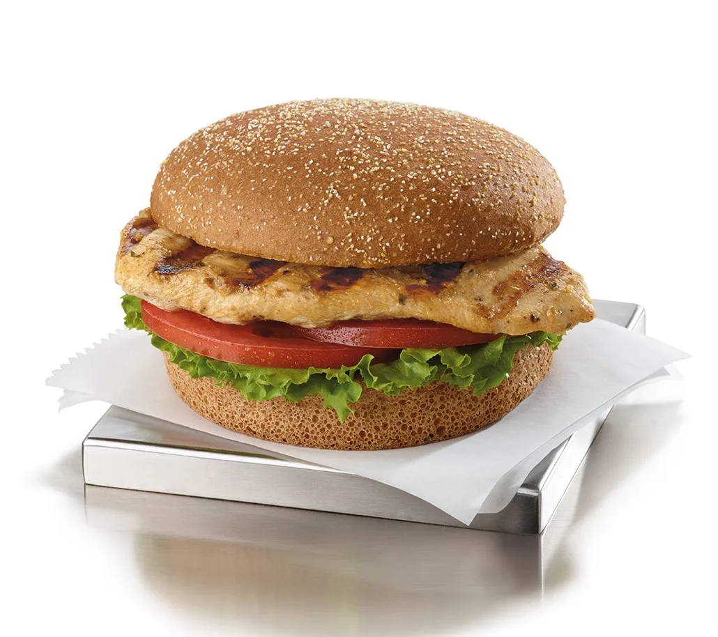 Gluten Free Chicken Sandwich & Garden Salad (No Cheese) Gluten Free Chicken Sandwich & Garden Salad (No Cheese)