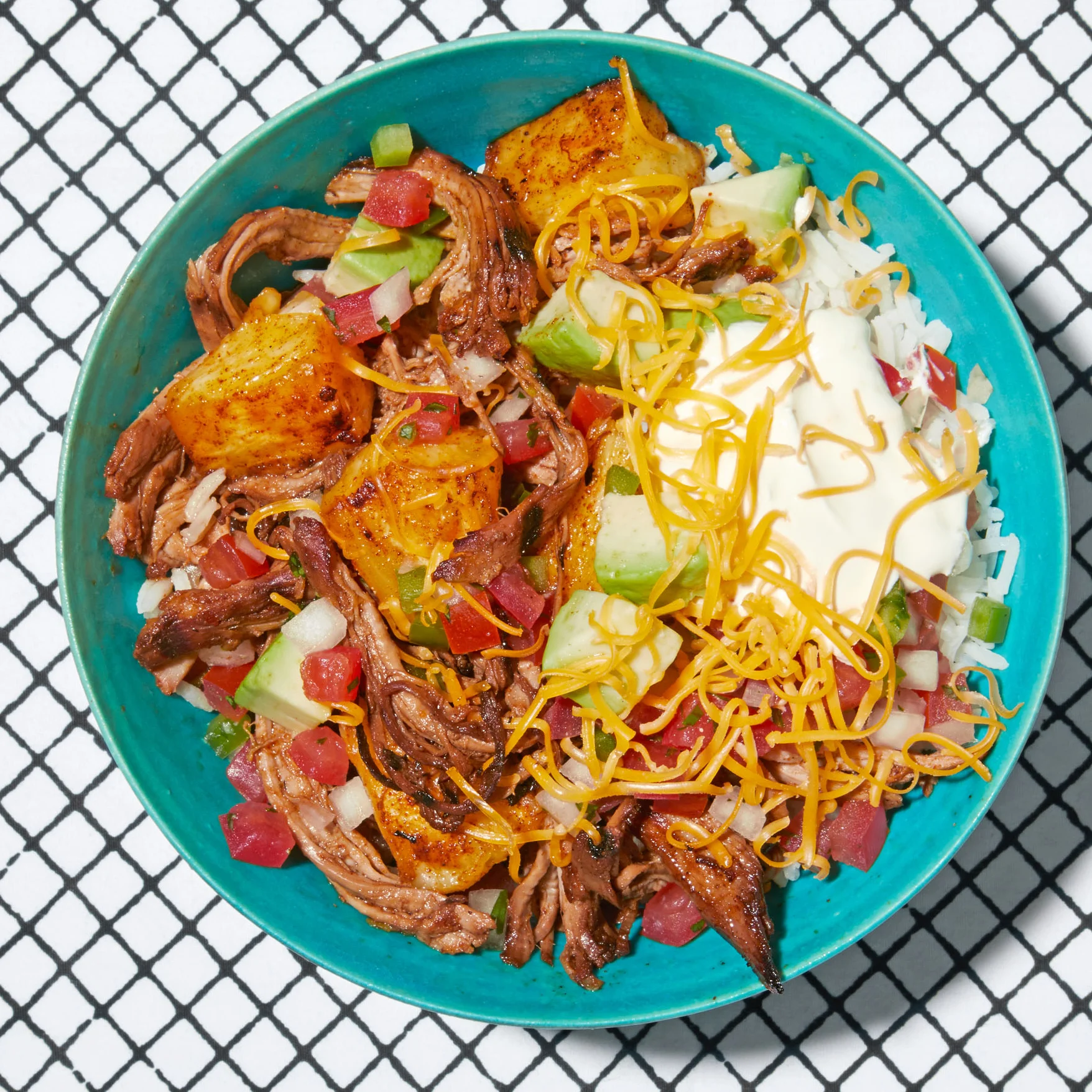 Al Pastor Super Burrito Bowl