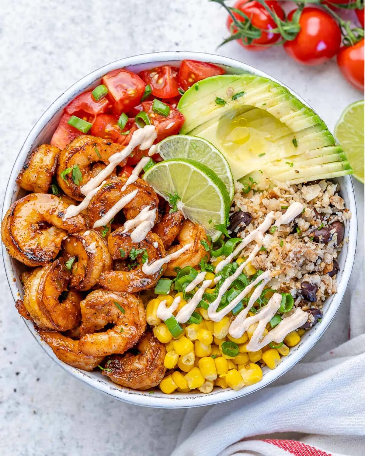 Shrimp Super Burrito Bowl