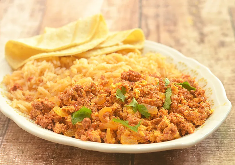 Chorizo and Eggs Plate