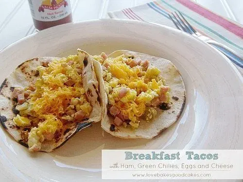 Breakfast Taco With Ham