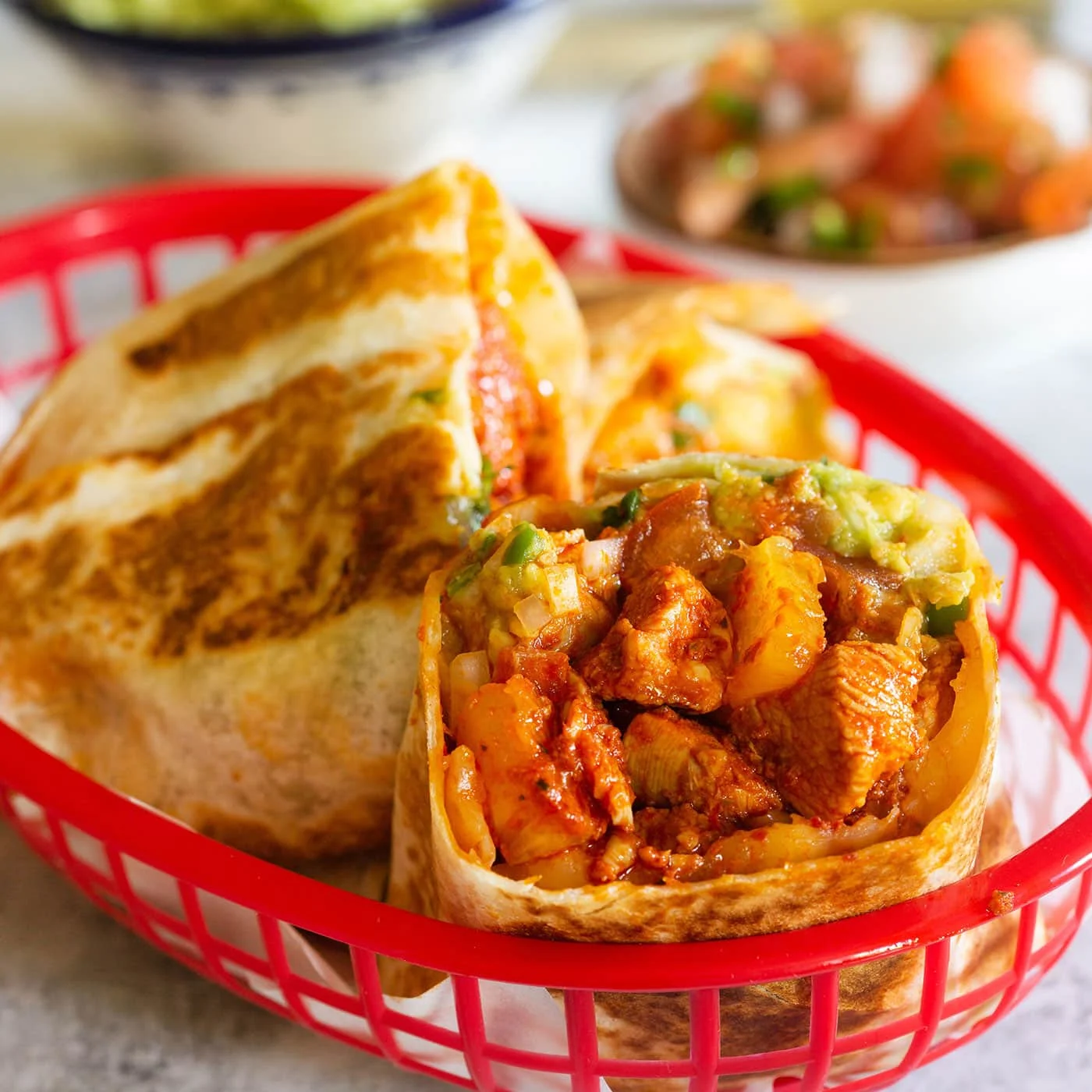 Al Pastor Burrito Box
