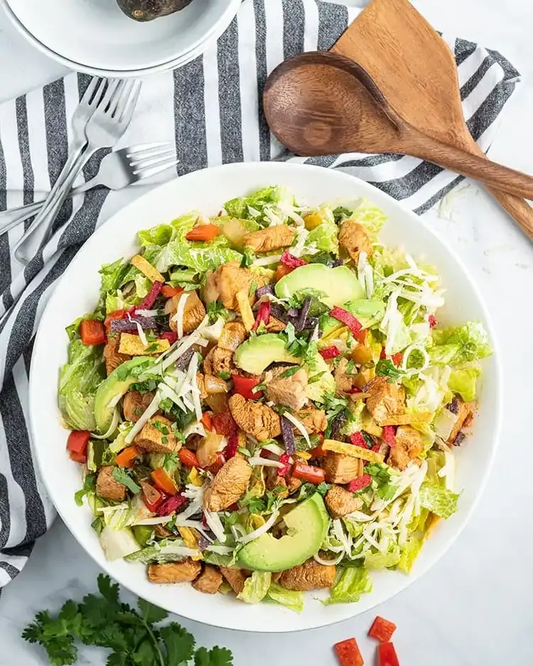 Chicken Fajita Salad