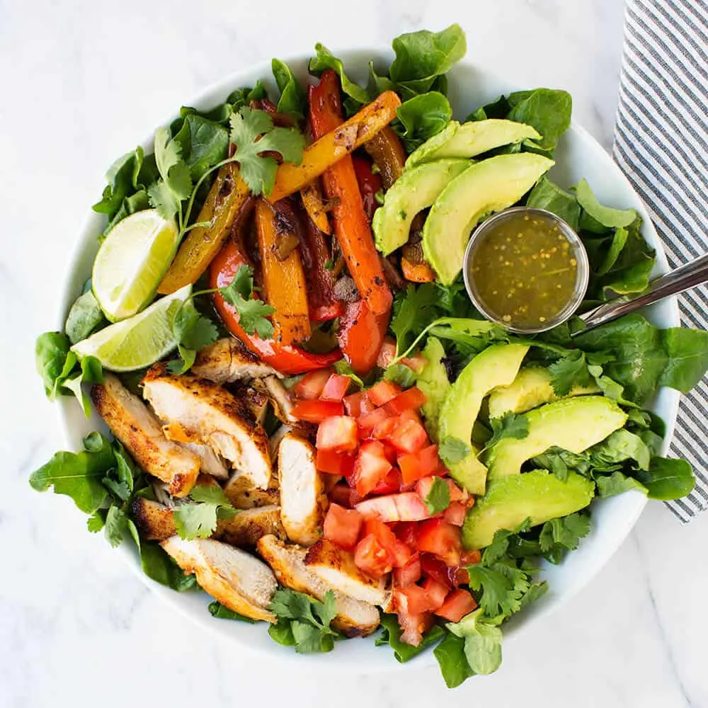 Dairy Free- Chicken Fajita Salad