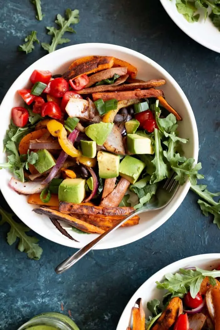 Fajita Veggie Taco Salad