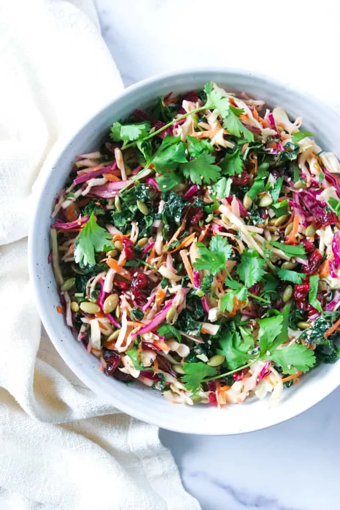 Vegan- Mint and Raisin Coleslaw Vegan- Mint and Raisin Coleslaw