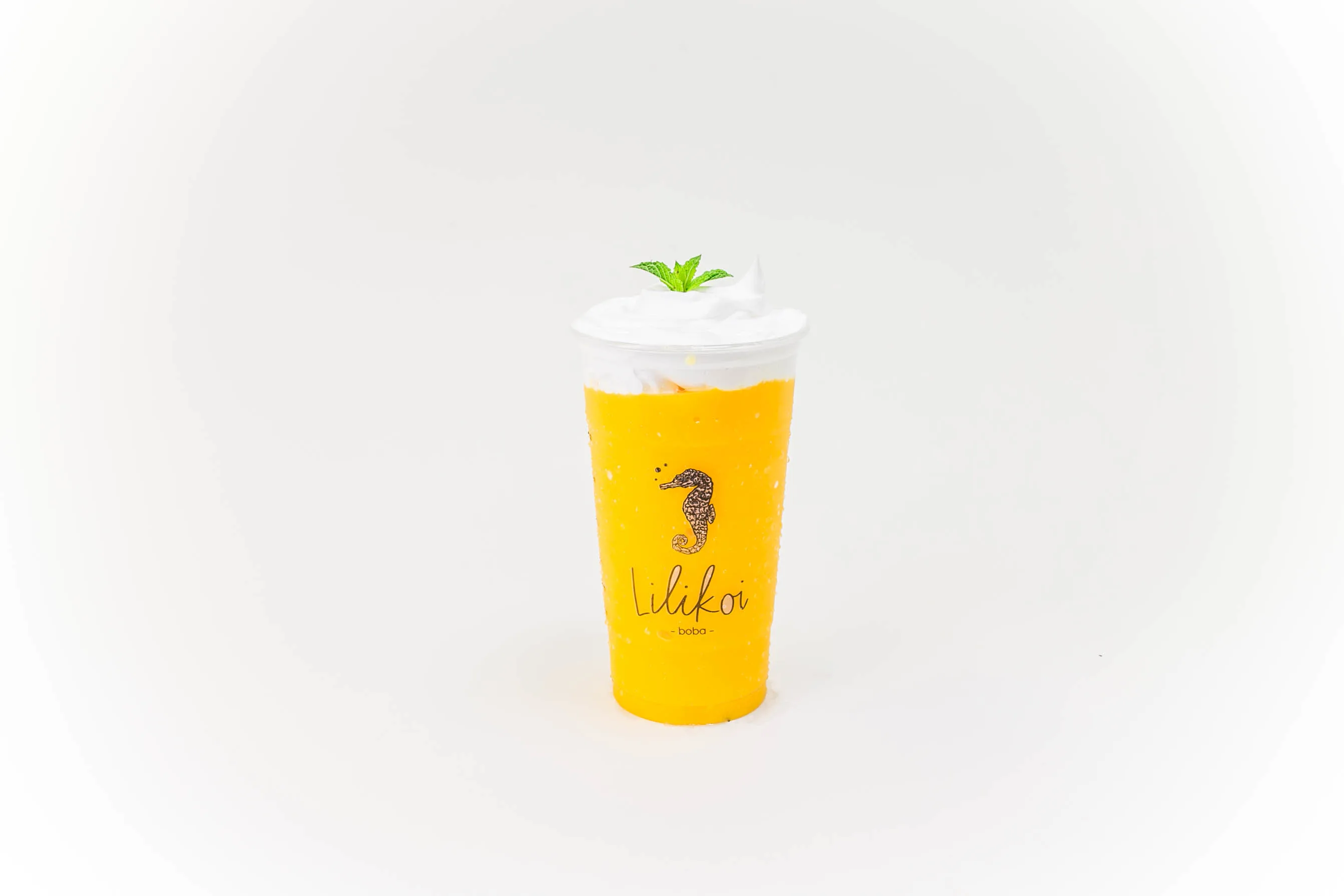 Mango Crema with Lilikoi and Mango Jelly Mango Crema with Lilikoi and Mango Jelly