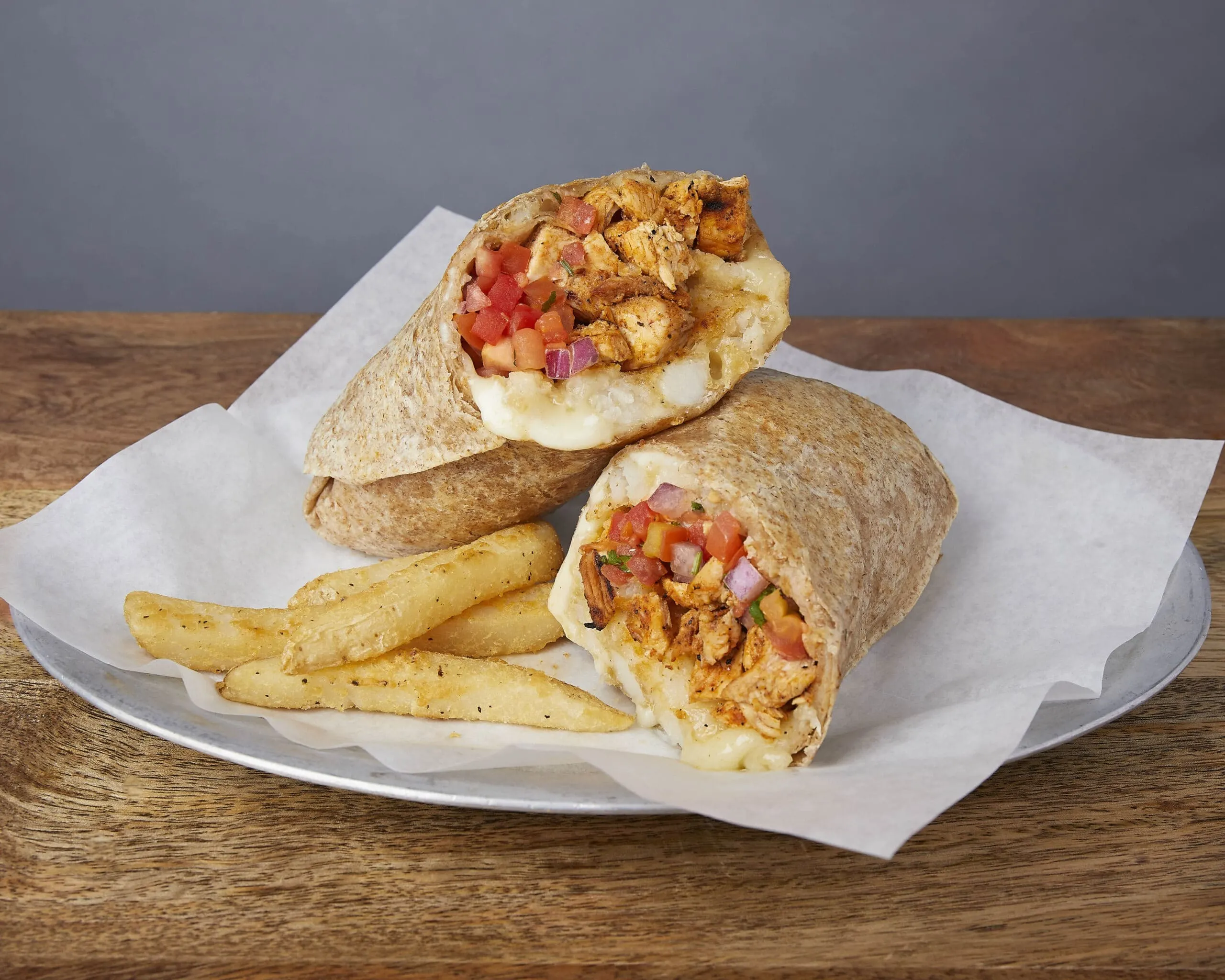 Chicken Pollo Asado California Burrito