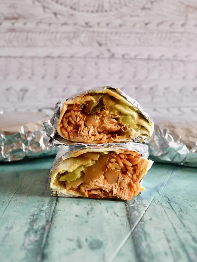 Dairy-Free Chicken Pollo Asado San Francisco Burrito (No Cheese or Sour Cream)