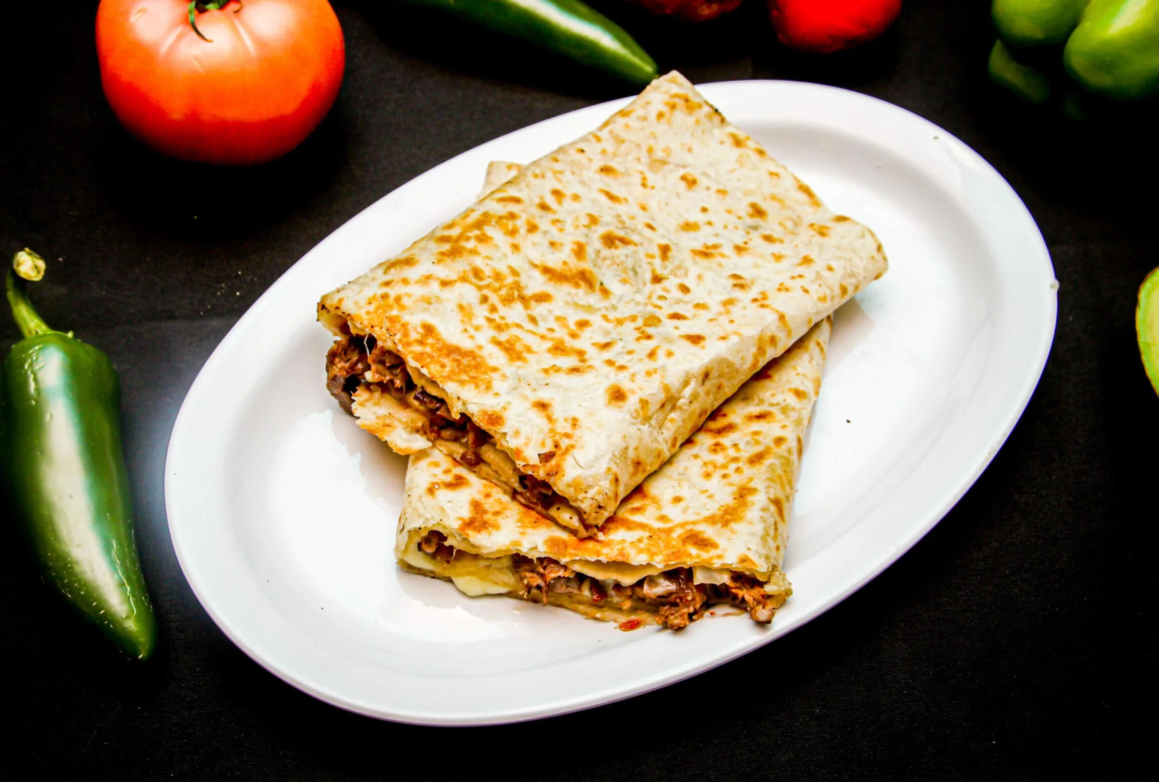 Cheese Quesadilla Suiza