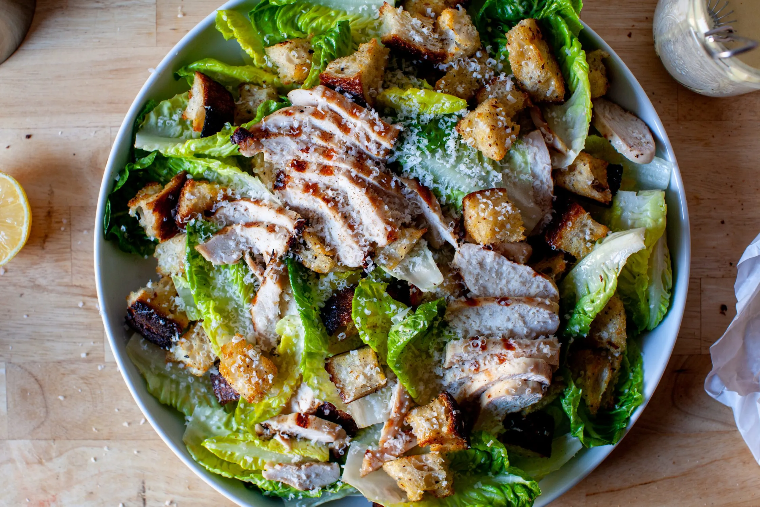 Smoked Chicken Breast Mo Caesar Salad