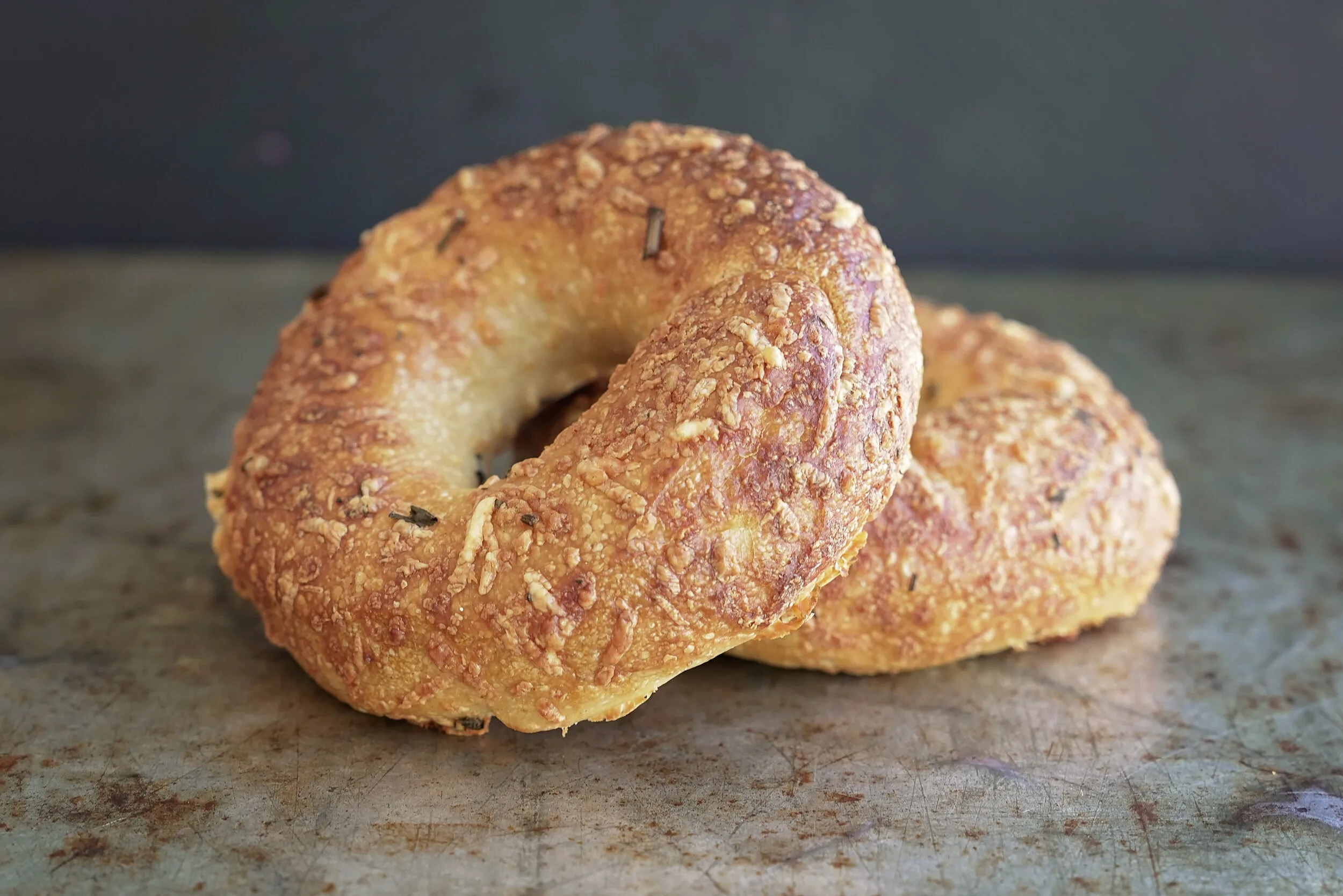 Parmesan Bagel Parmesan Bagel