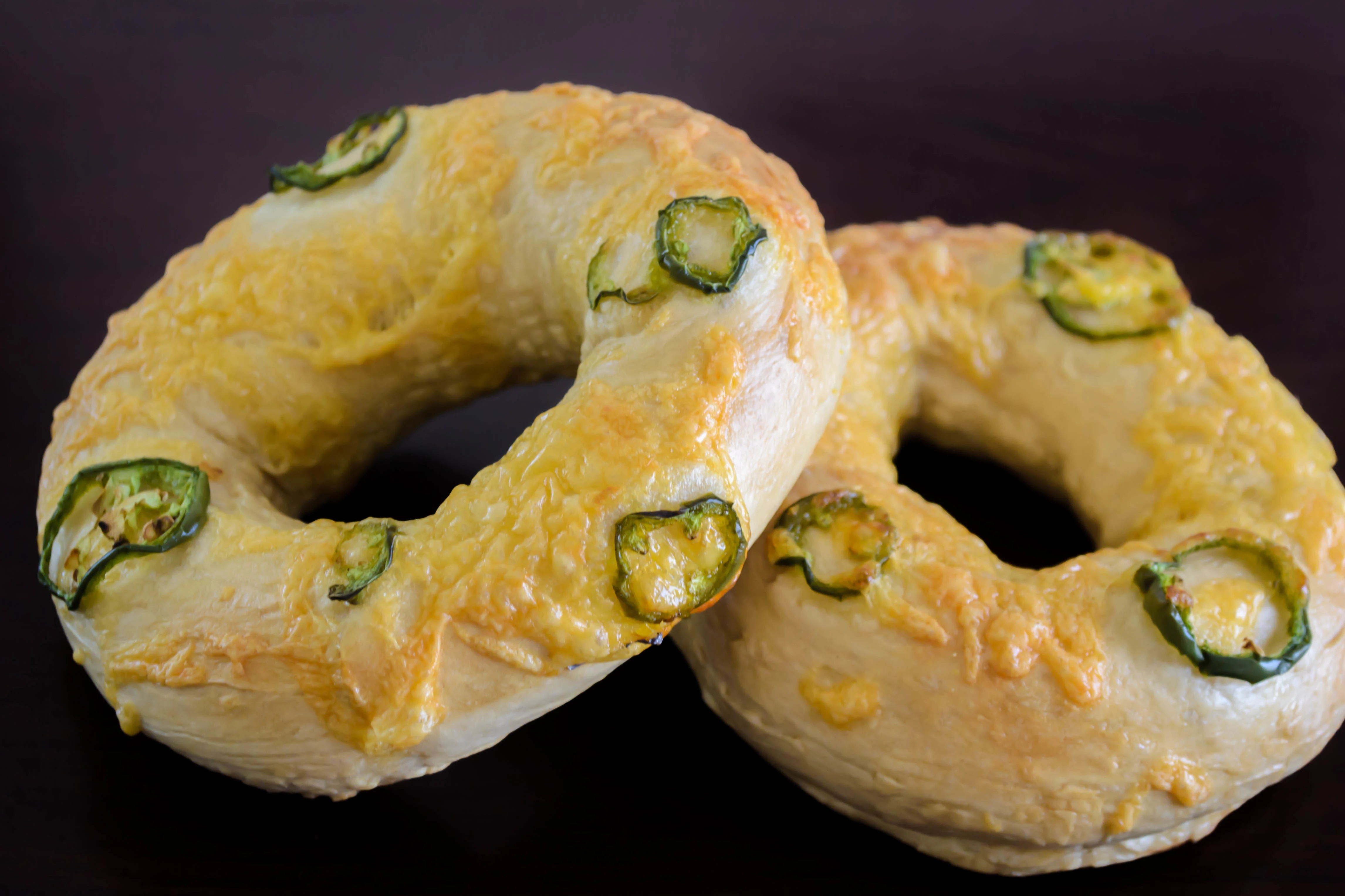 Jalapeno Cheddar Bagel Jalapeno Cheddar Bagel