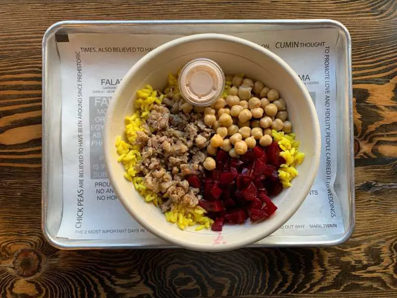 Allergen-Free Vegan Cauliflower and Garbanzo Rice Bowl