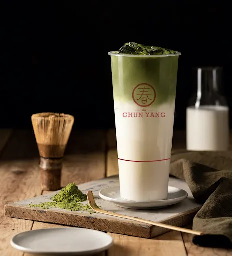 Dairy Free Classic Green Milk Tea With Boba (50% Sweet) Dairy Free Classic Green Milk Tea With Boba (50% Sweet)