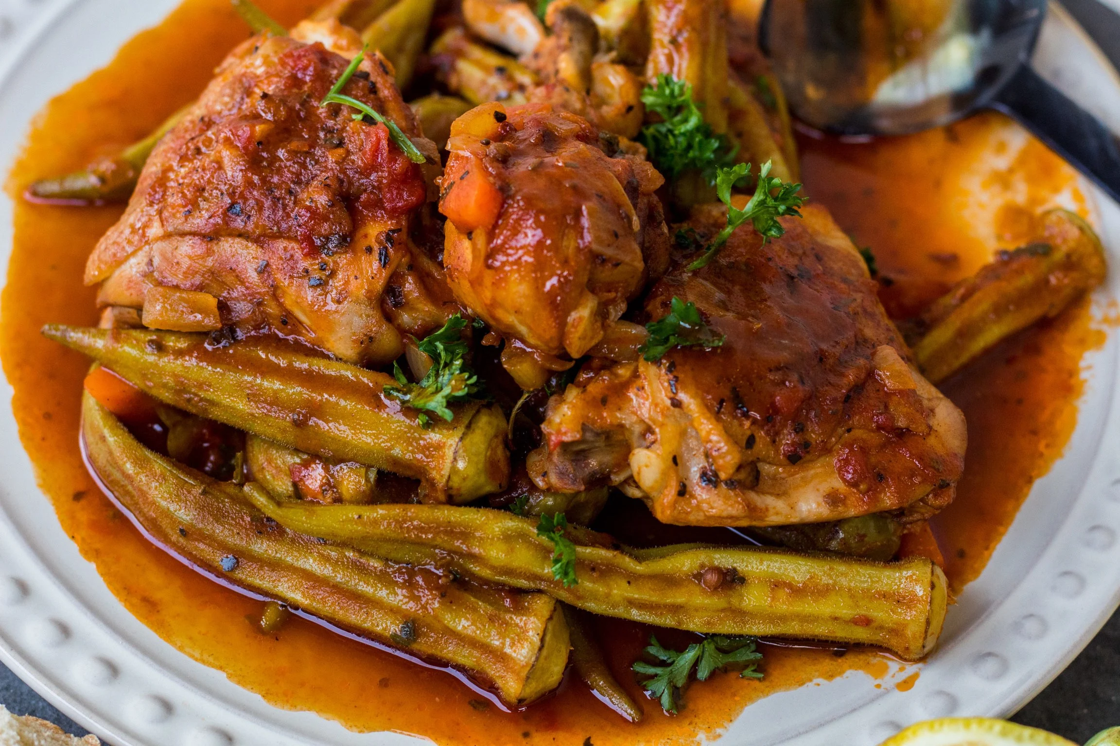 Chicken with Okra Chicken with Okra