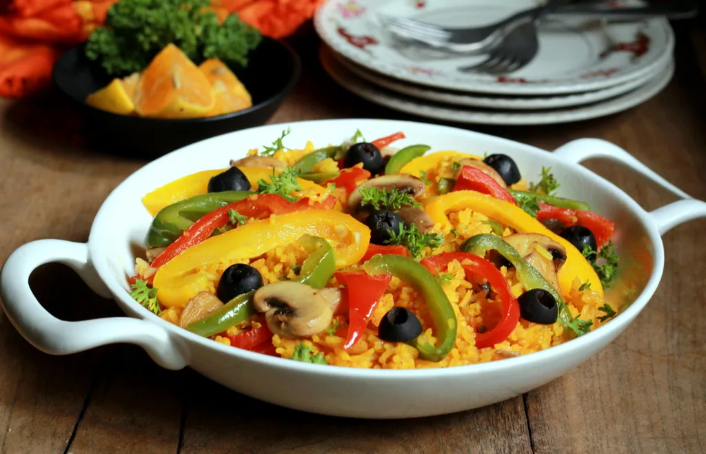 Vegetable Paella Vegetable Paella