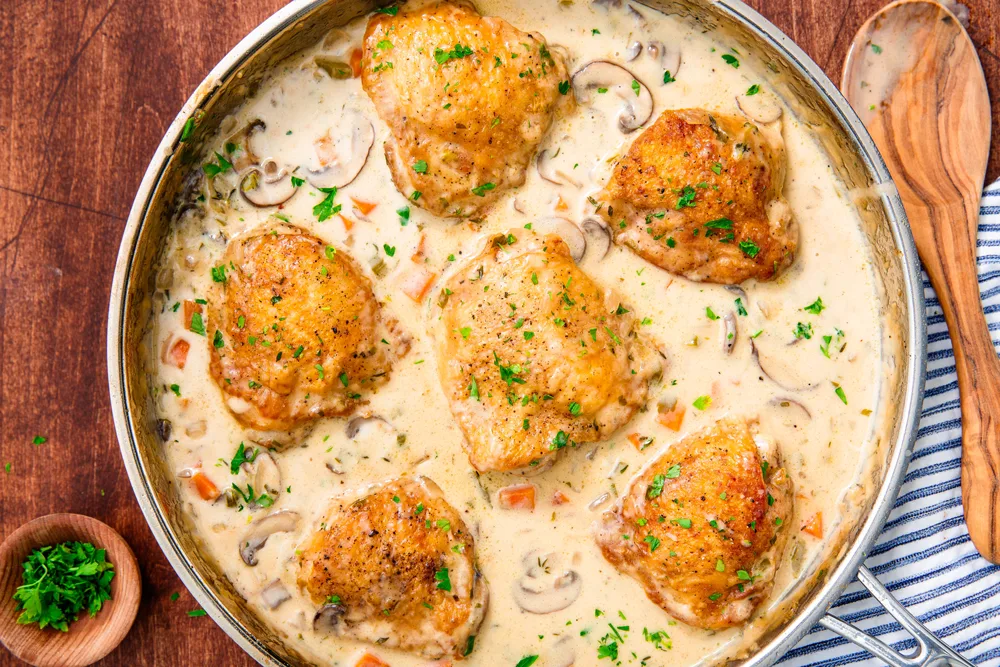 Chicken Fricassee Chicken Fricassee