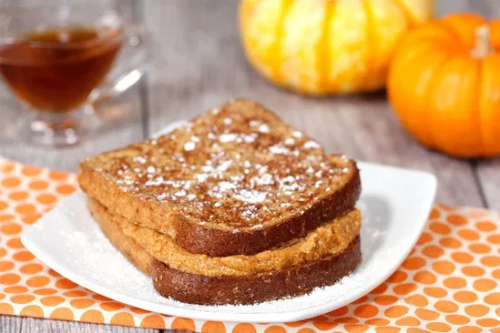 Pumpkin Spiced Latte French Toast