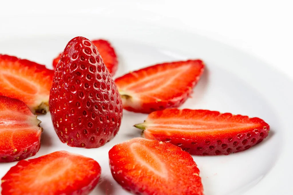 Sliced Strawberries Sliced Strawberries