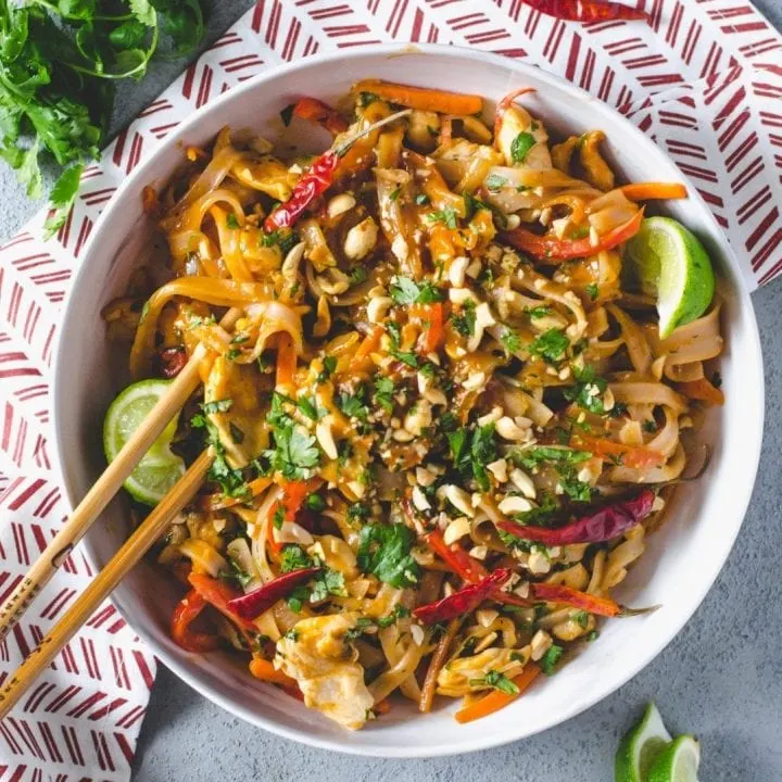 Chicken Pad Thai Chicken Pad Thai