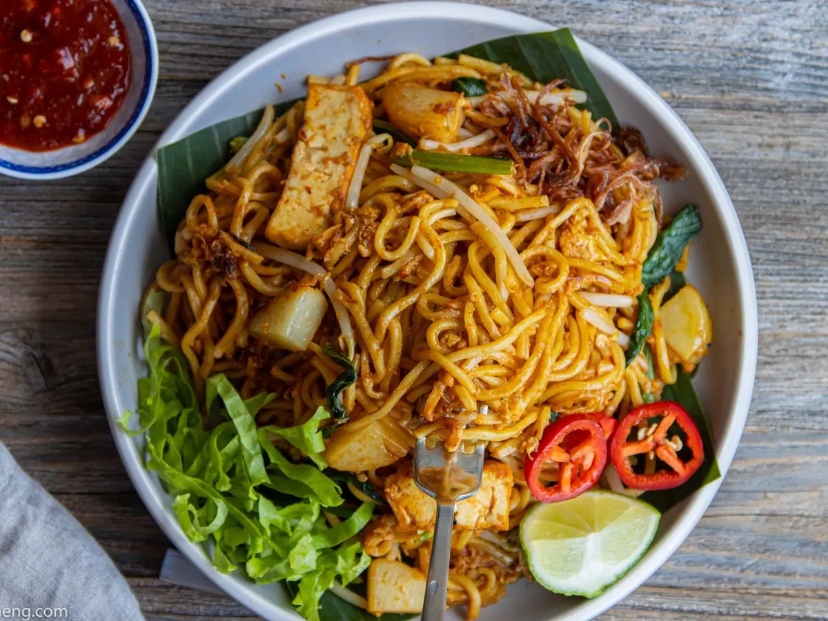 Vegetable Mee Goreng Vegetable Mee Goreng