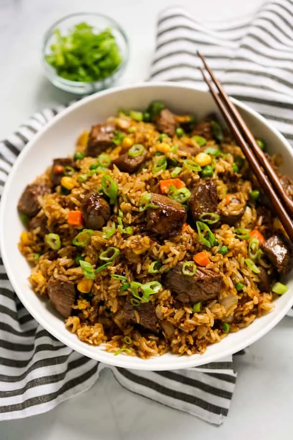 Beef Thai Fried Rice Beef Thai Fried Rice