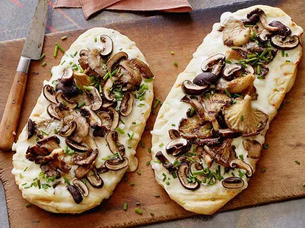 Wild Mushroom Flatbread Wild Mushroom Flatbread